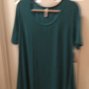 Lularoe Perfect XL teal solid
